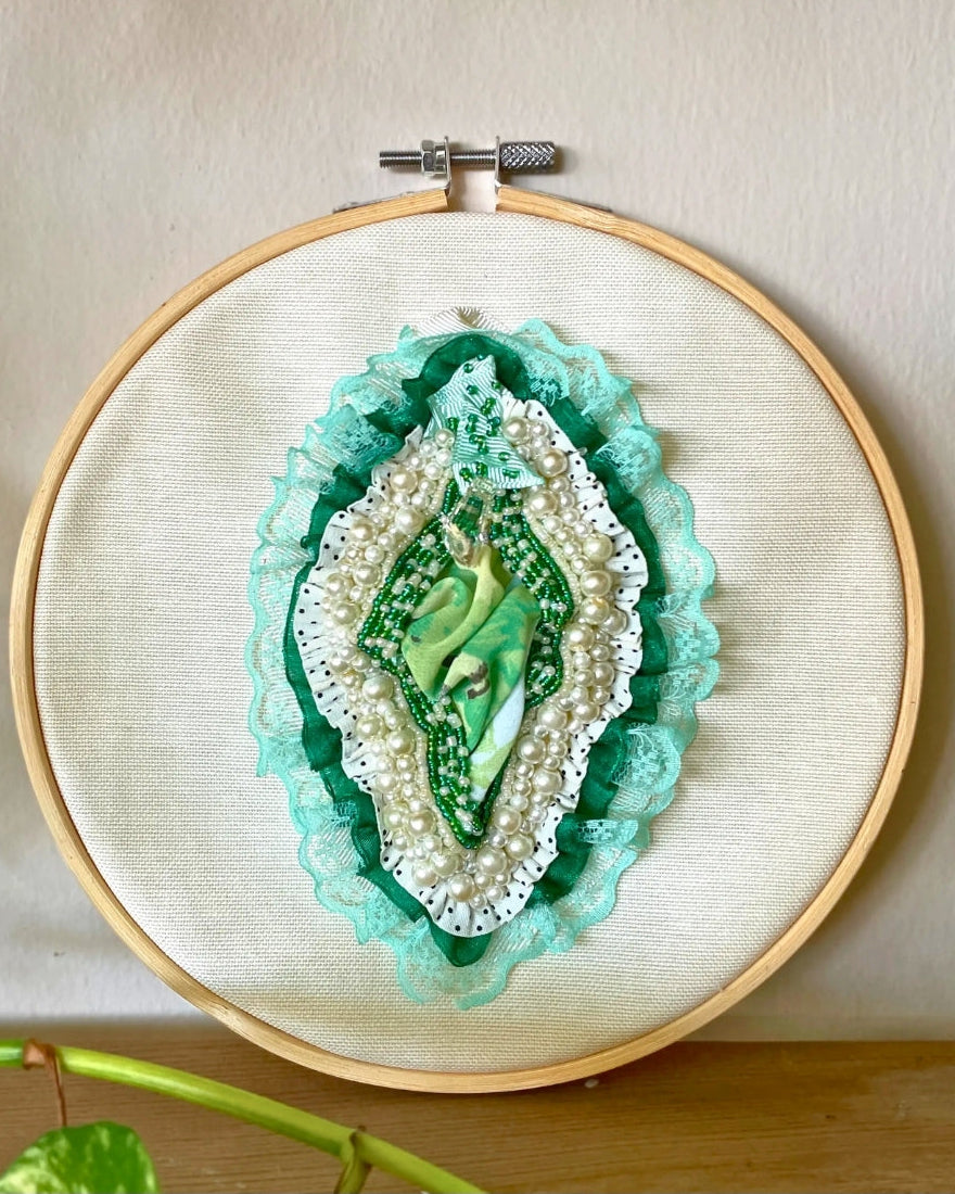Handcrafted Embroidery Hoop Art