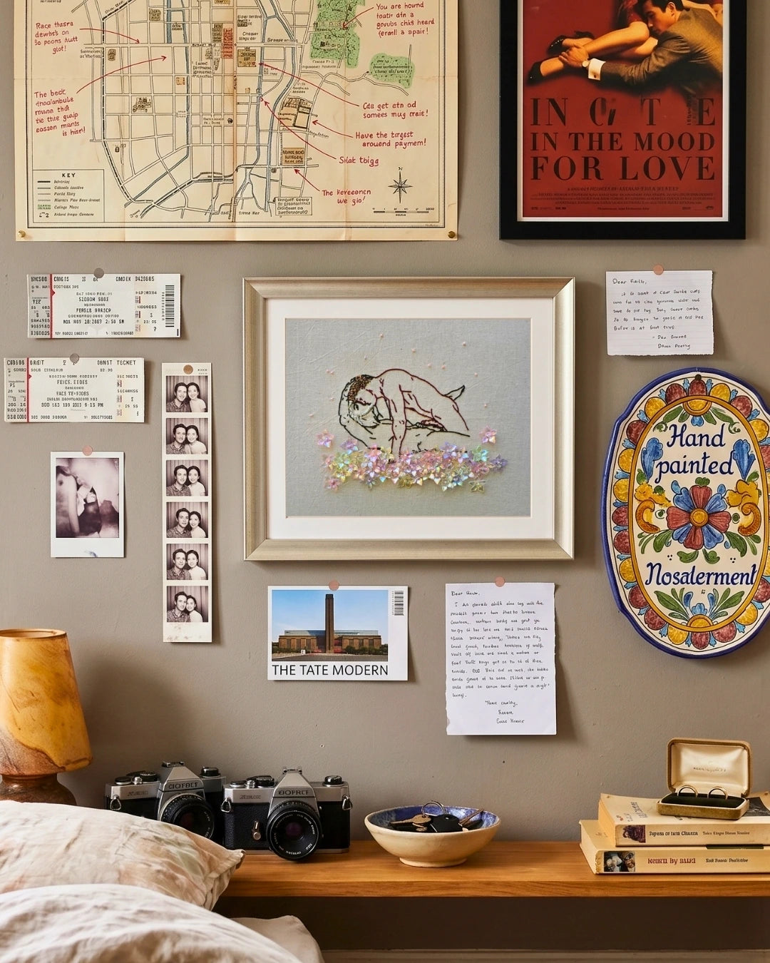 Ground Me - Handmade Unique Mixed Media Wall Art