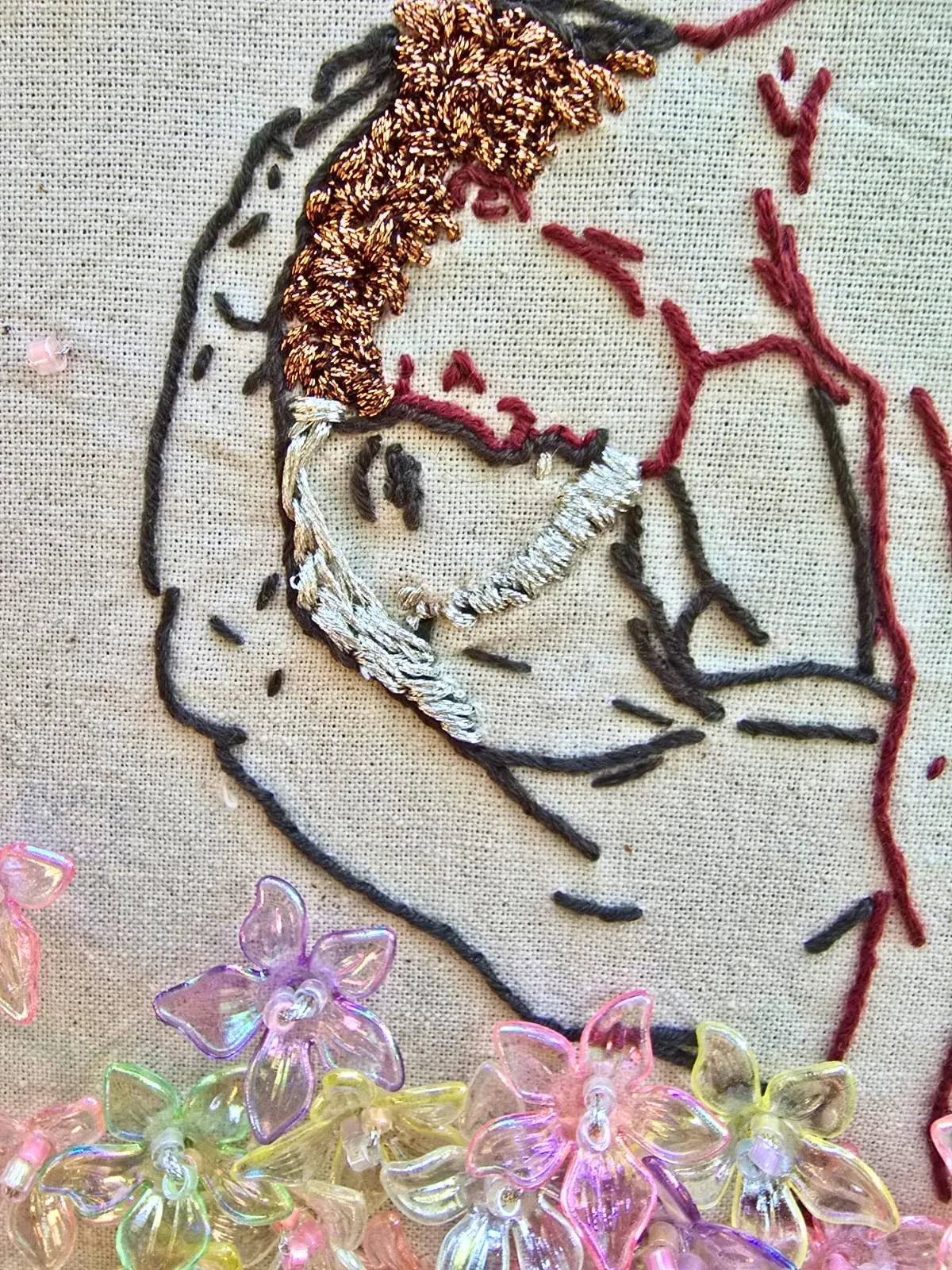 Ground Me - Handmade Unique Mixed Media Wall Art